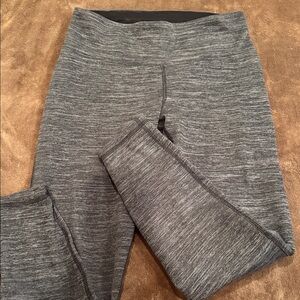 Athleta Black and Gray Leggings